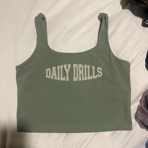 Daily drills sport tank